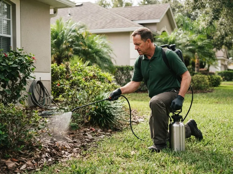 Fleas and Tick Yard Treatment in Orlando, FL