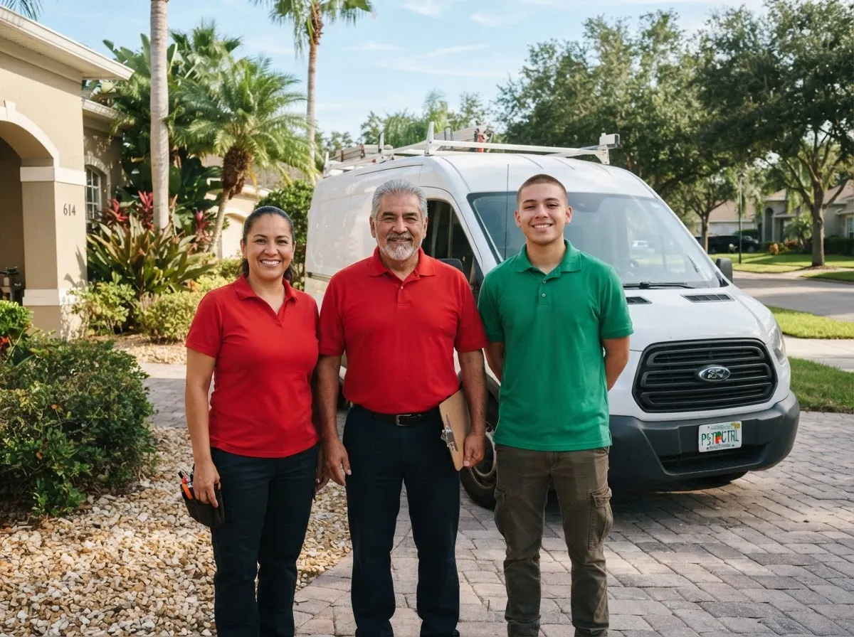 The SureNest Pest Control team, pest control service in Orlando, FL